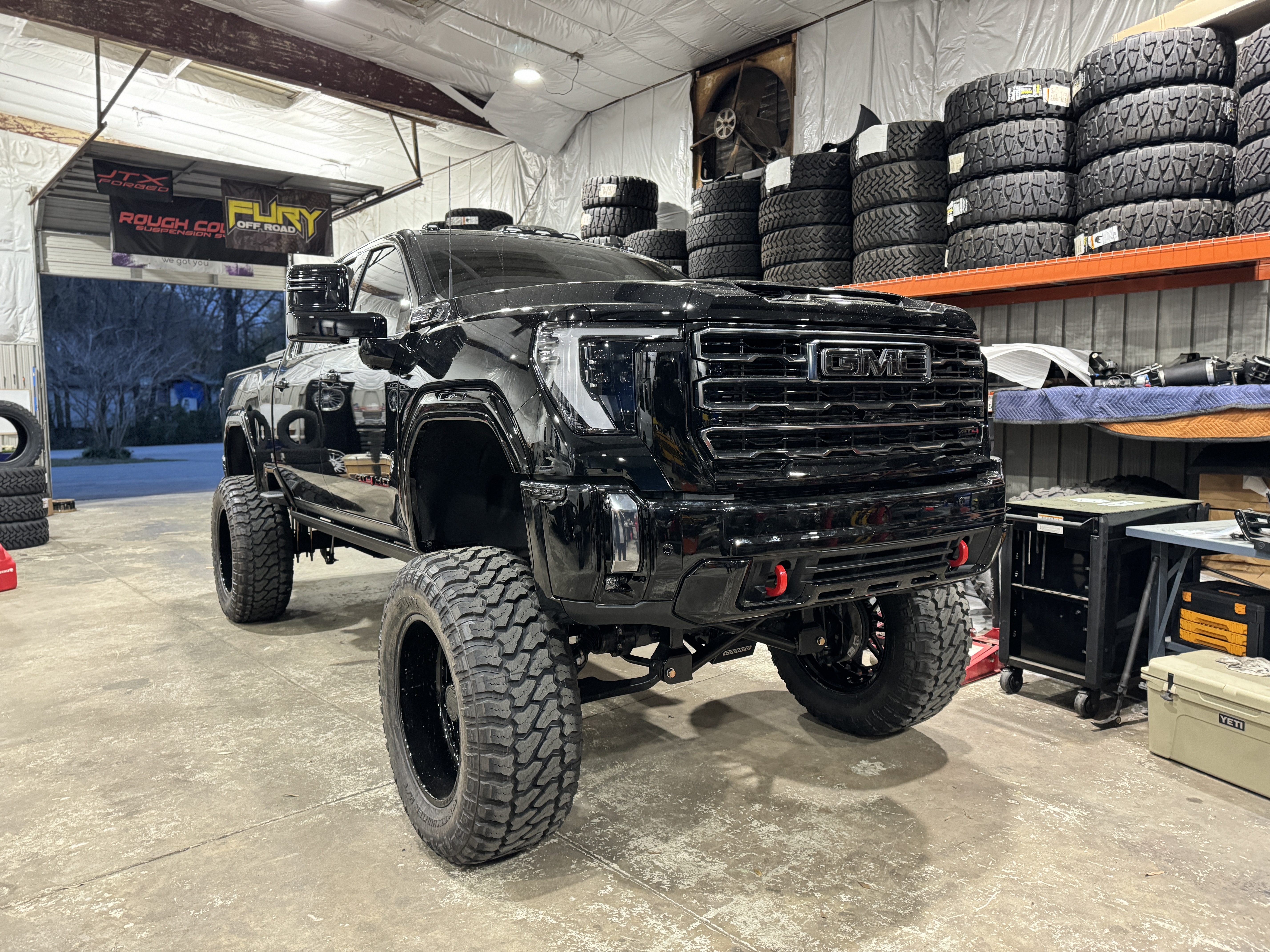 Custom GMC HD truck build